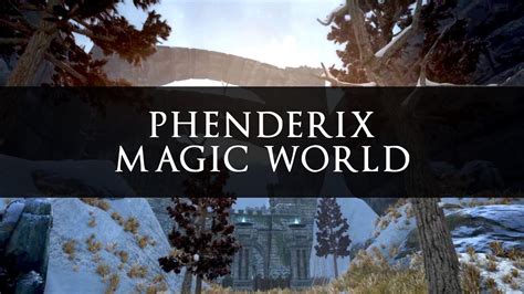 Phenderix expanded witchcraft